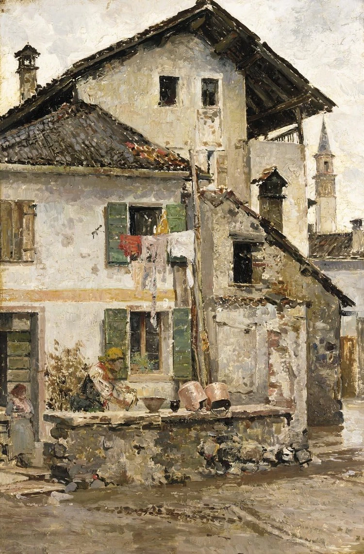 Verona, scena di paese